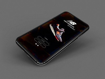 "Login" New Balance Custom App.