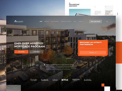 Academy Mortgage | Landing Page Redesign