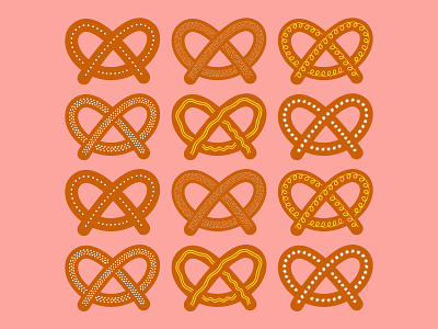 Inktober Day 4: Knot adobe illustrator design illustration illustrator inktober inktober21 knot logo pretzel vector