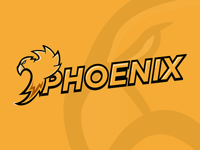 "Phoenix" design esports logo logotype mascot sport sports