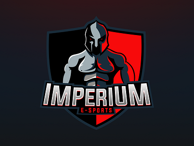 "Imperium" design esports illustration logo mascot mascot logo typo typography vector