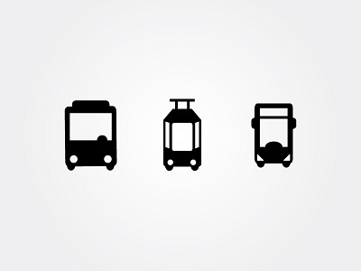 HTM Icons changes black and white bus haagse tram maatschappij htm icon design icons illustration public transport randstadrail tram
