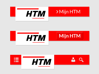 Header navigation for mobile header log in navigation search sign in ui design user interface visual design