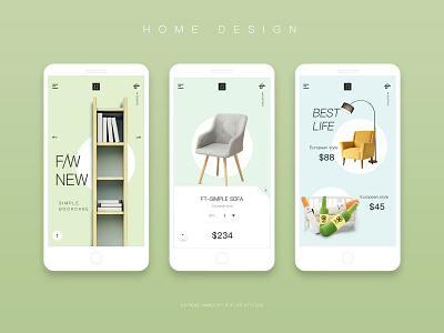 Home design home app ui