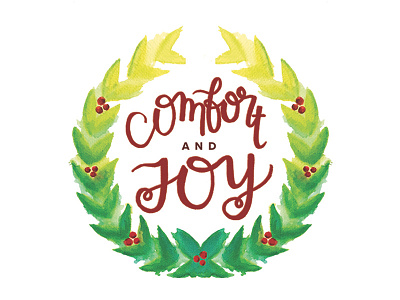 Comfort and Joy christmas church community builder comfort and joy