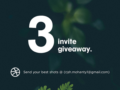 Dribbble Invite dribbble giveaway invite invititation