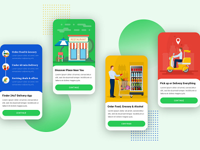 onboarding app app design challenge design flat illustration interaction material design onboarding onboarding flow onboarding illustration onboarding screen onboarding ui typography ui ux