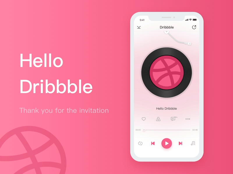 Hello dribbble