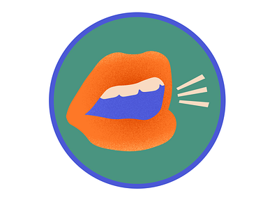 Talk Icon climate climatechange grain icon mouth mouths talk talking website