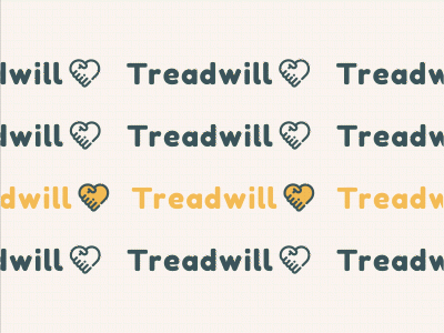 Treadwill Logo Redesign (2/3) animation app design flat illustrator logo ui ux vector website