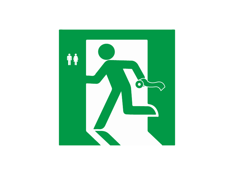 EXIT sign by Jakub Jezovic on Dribbble