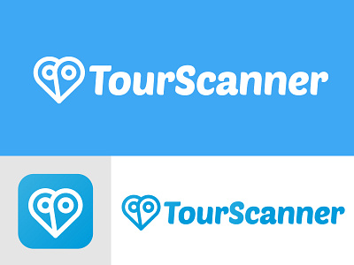 TourScanner logo activity brand branding design logo scanner tour tours travel