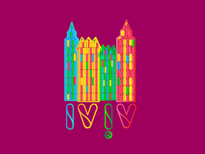 Lviv - the city of inspiration city icon illustration inspiration logo lviv