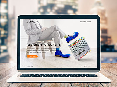 Start Page design graphic startpage web website