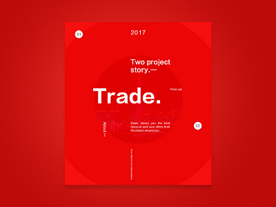 Trade Activity design poster