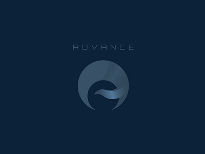 Advance Logo advance brand branding creative design identity logo logotype mark minimal symbol vector