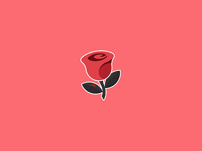 Rose Logo brand branding creative design identity logo logotype mark minimal rose symbol vector