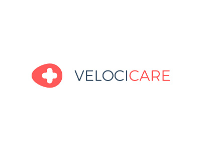 Velocicare Logo brand branding creative design health identity logo logotype minimal vector