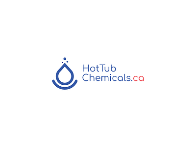 HotTubChemicals Logo brand branding creative identity logo logotype sign vector water