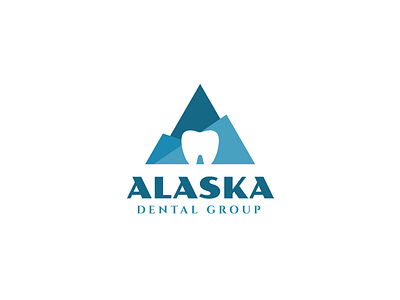 Alaska Dental Group Logo alaska brand branding creative dental design identity logo logotype minimal vector