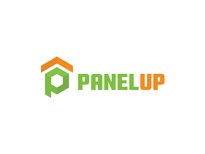 Panelup Logo brand branding creative design house identity logo logotype minimal vector