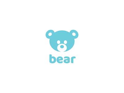 Bear Logo bear brand branding creative design identity logo logotype minimal vector