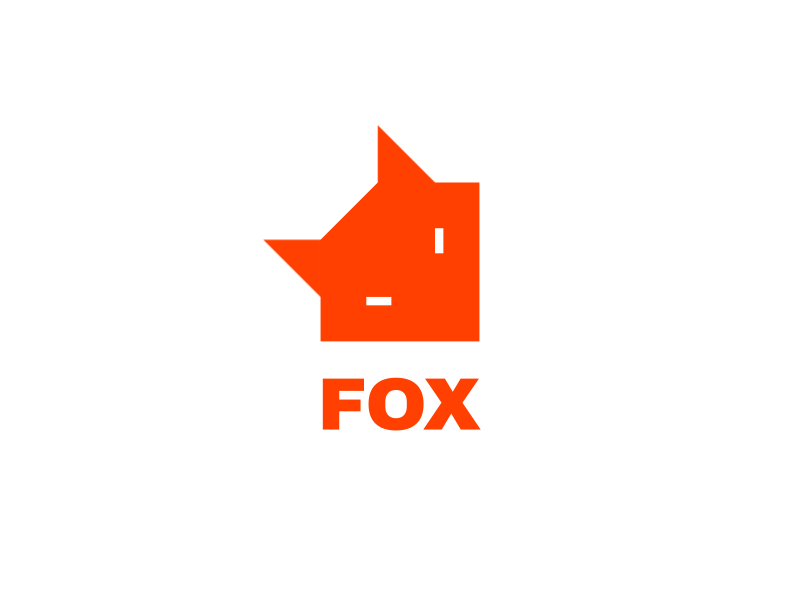 Fox Logo animation animation brand branding creative fox gif identity logo logotype motion sign vector