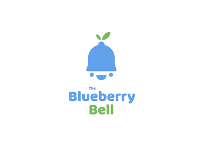 The Blueberry Bell Logo bell blueberry brand branding creative design identity logo logotype minimal simple vector