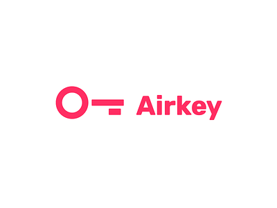 Airkey Logo Design airbnb brand branding creative design identity key logo logotype minimal property simple