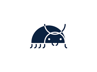 Bug bug icon identity insect logo logotype modern symbol
