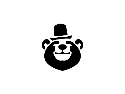 The Bear | Logo Design adobe illustrator bear branding hat icon identity logo logo design minimal modern logo