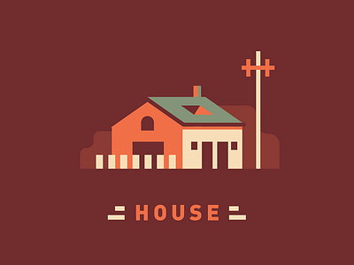 House、Tree 、Enclosure