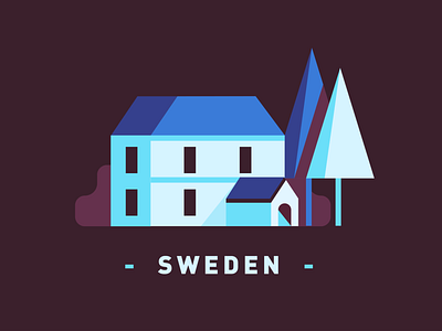 Swedish Blue House