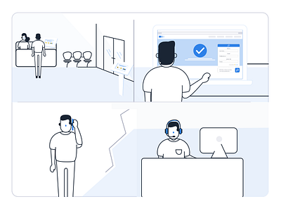 Customer Journey Illustrations Part 2