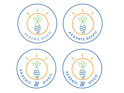 Mediterranean Diet Logo Design - Last Version