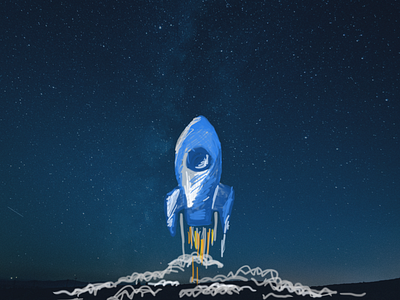 Rocket Illustration