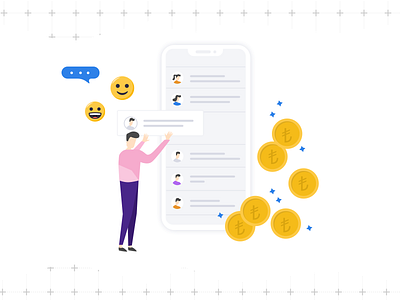 Increase Your Revenue app branding character customer design drawing feedback icondesign illustration increase logo map painting pisano revenue team typography ui ux vector
