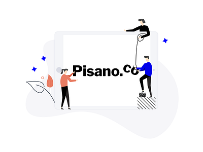 Pisano.co - Customer experience solutions for real businesses. customer customer experience customer support customerexperience design drawing feedback icon illustration ipad journey logo painting team