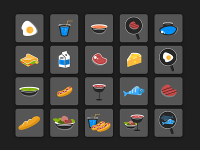 My foody moody icon set ! <3 - you can download! branding drawing food and drink foodicon foodillustration icon iconset iconsets illustration mood vector wine