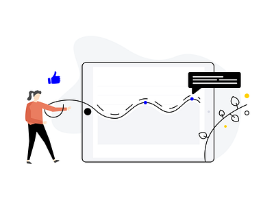 Customer Experience Kiosk branding character customer customer experience customer service customer support experience feedback illustration journey vector