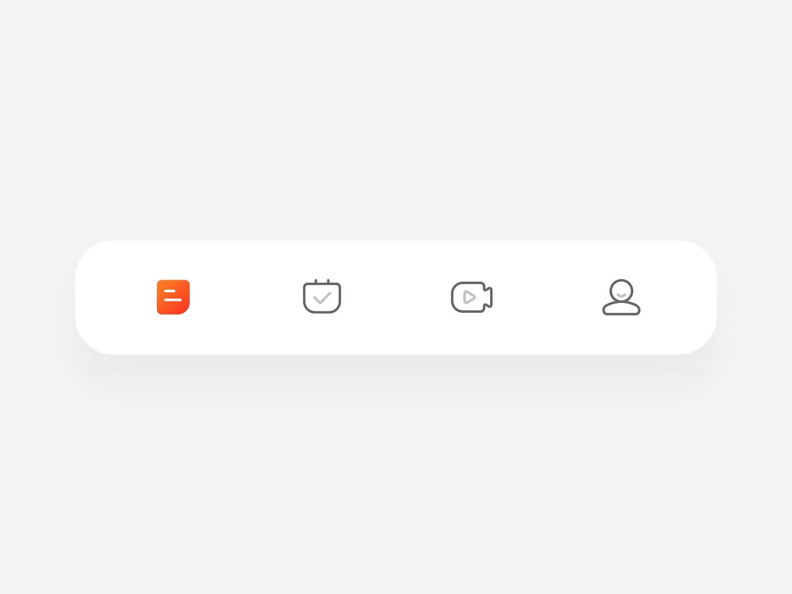 Bottom Navigation Bar animation app design icon ui