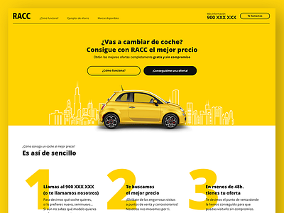 Car Selling Service Landing Page