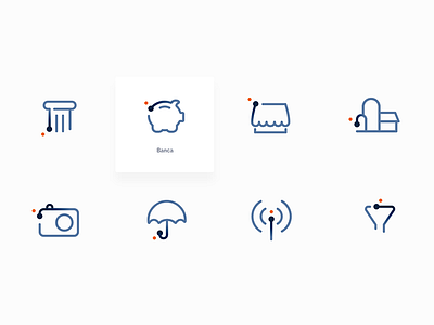 Economic and Productive sectors - Icons