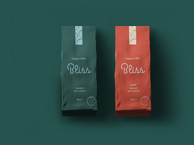 Bliss coffee @design bliss coffee designfeed packaging