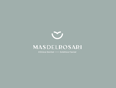 MASDELROSARI CLINIC branding clinic dental identity logo