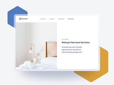 Hemlane clean design hemlane iteo minimalistic shapes ui website