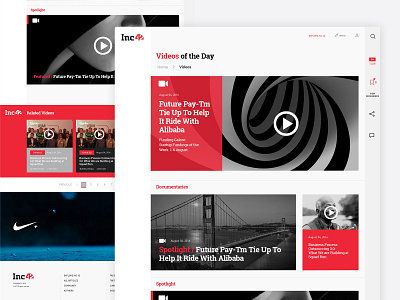 Video of the Day design icons media news ui ux video