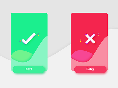 Flash Message 011 challange dailyui try again ui