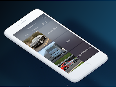 Yamato App automobile autoparts b2b b2c mobile app ui ux