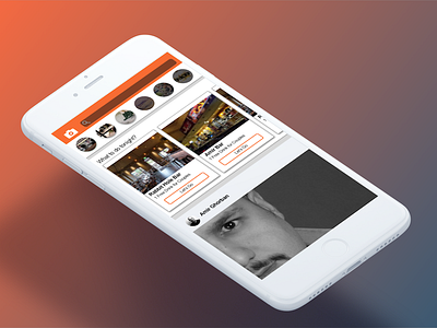 Social Network mobile social network ui user centred ux